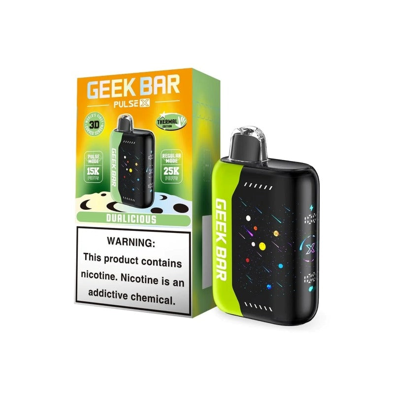 geek bar pulse x 25k thermal edition dualicious