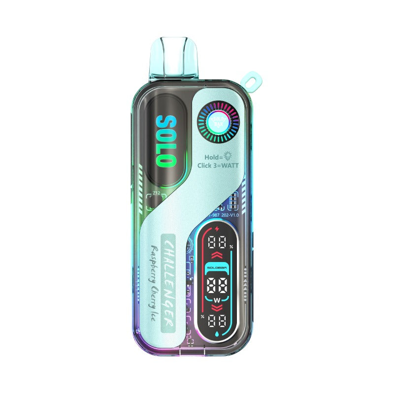 solobar solo 30k raspberry cherry ice 