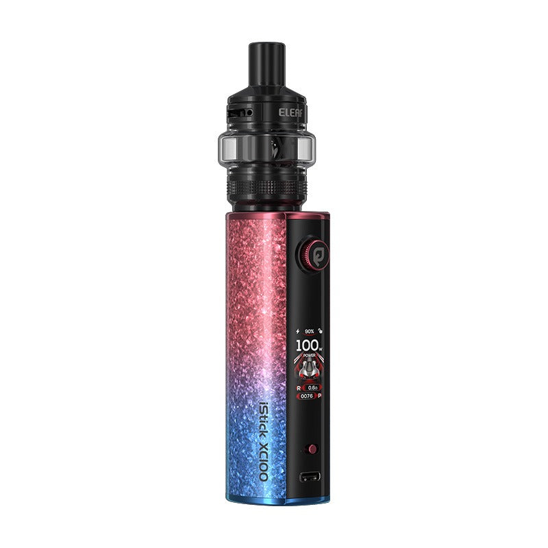 eleaf istick xc100 red blue gradient
