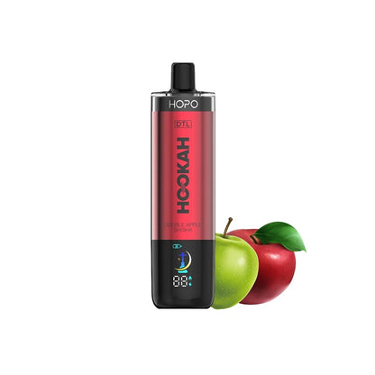 hopo hookah dtl 50000 double apple shisha