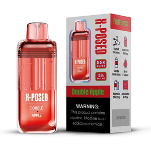 x-posed 35k disposable pod double apple