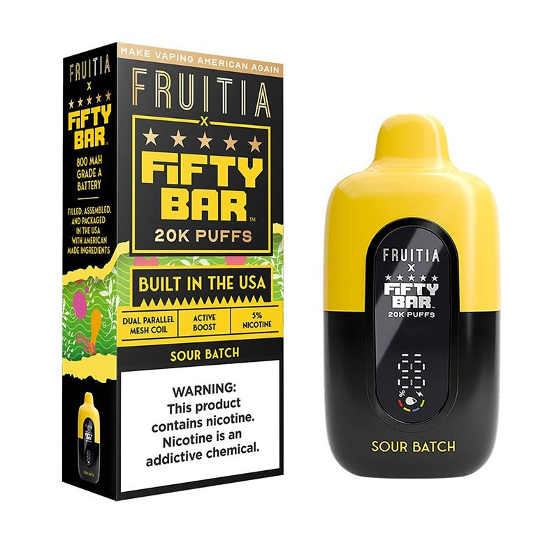 fruitia x fifty bar 20k sour batch