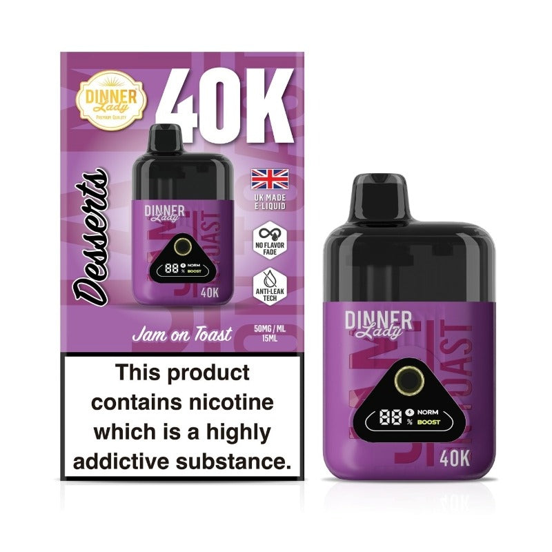 jam on toast dinner lady desserts 40k