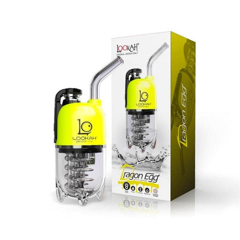 lookah dragon egg e-rig neon green