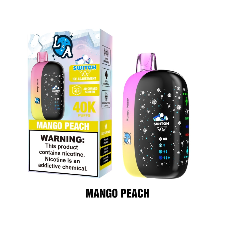 mango peach l&a switch 40k ice control