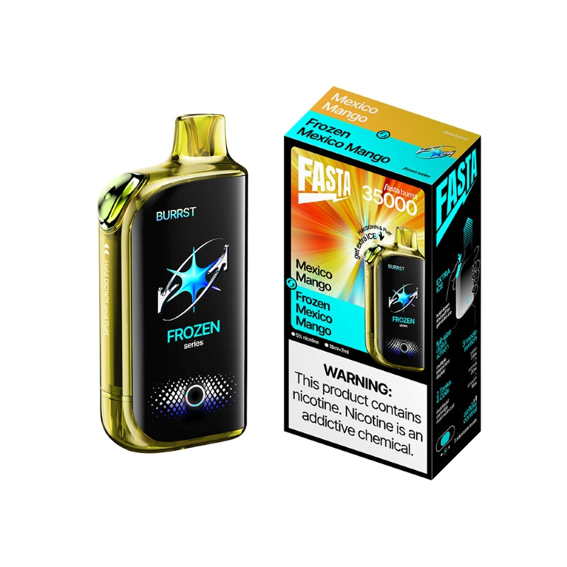 fasta burst 35000 battery life with mexico mango