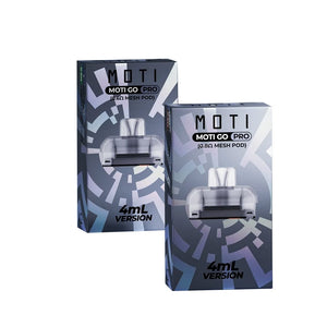 Moti Go Pro Replacement Pod Cartridge 4ml (2pcs/pack)