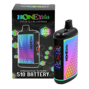 multi color honeystick interactive 510 thread battery