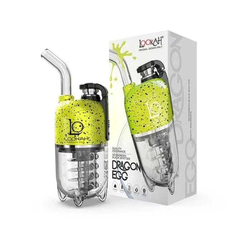 lookah dragon egg e rig neon green black