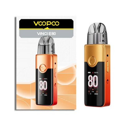 voopoo vinci e80 orange red gradient