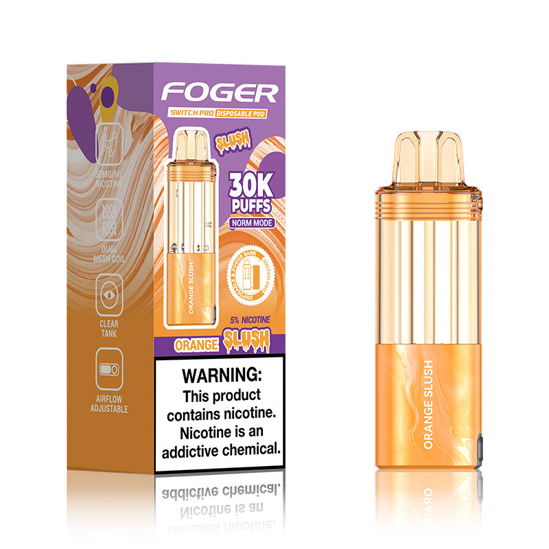 foger switch pro 30k pod orange slush