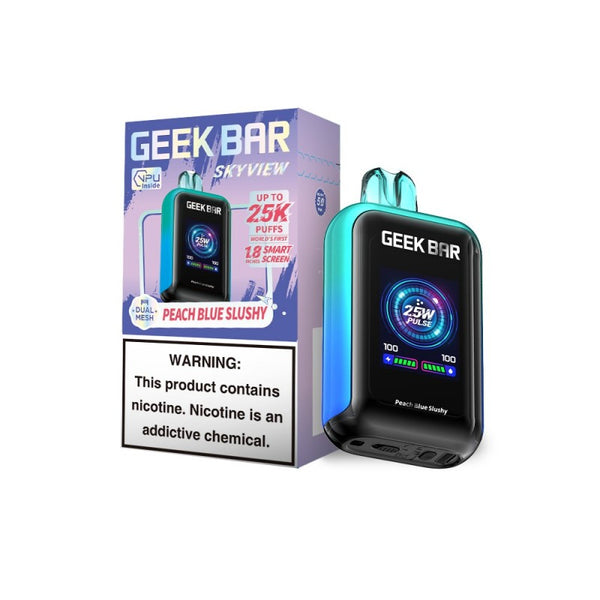 peach blue slushy geek bar skyview