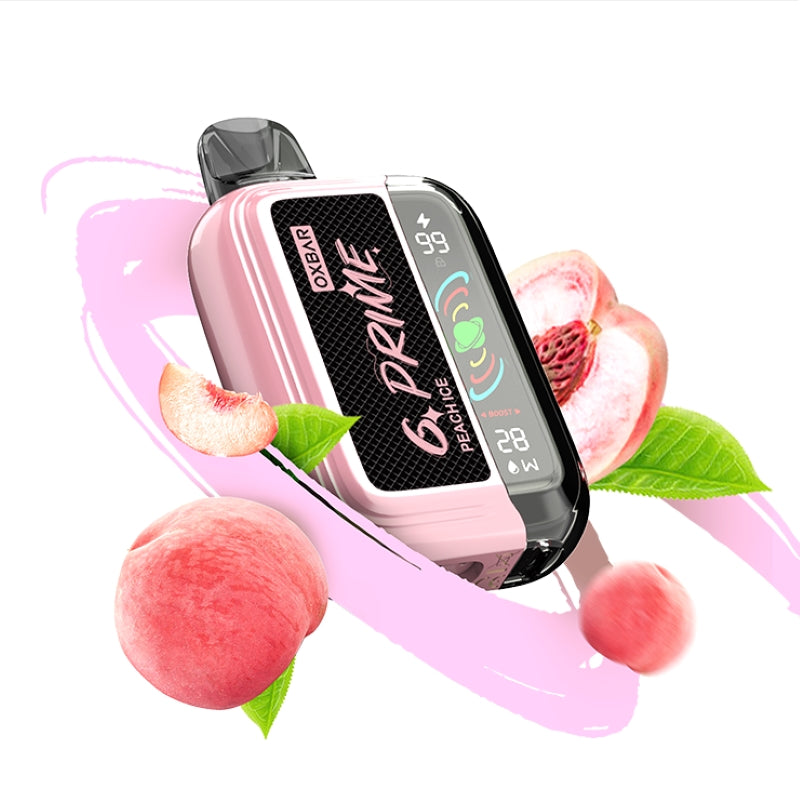 peach ice oxbar g prime 25k