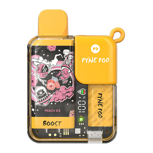 pyne pod boost peach ice