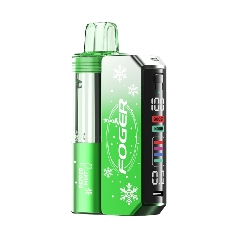 foger switch pro 30000 christmas edition peppermint