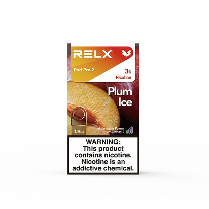 plum ice relx pod pro 2 pod cartridge