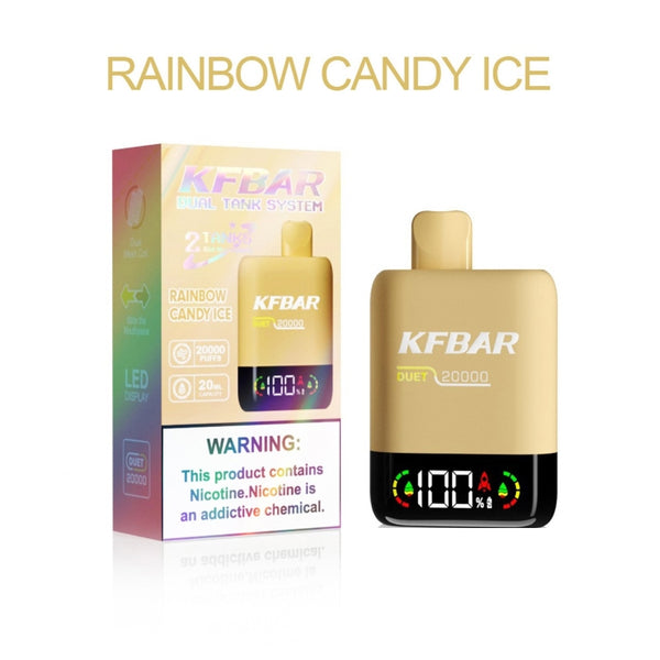 rainbow candy ice kfbar duet 20000