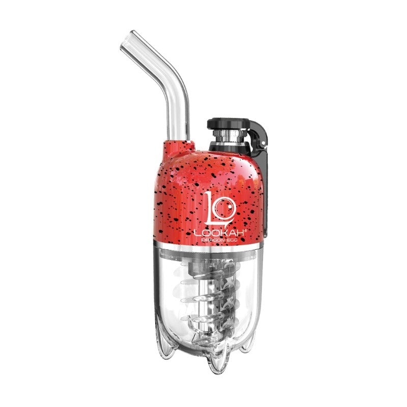 lookah dragon egg e rig red black spatter