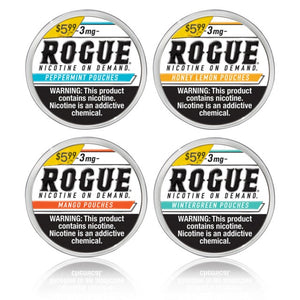 Rogue Nicotine Pouches (20 Pouches/Can)