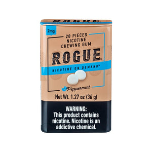 rogue nicotine gum peppermint