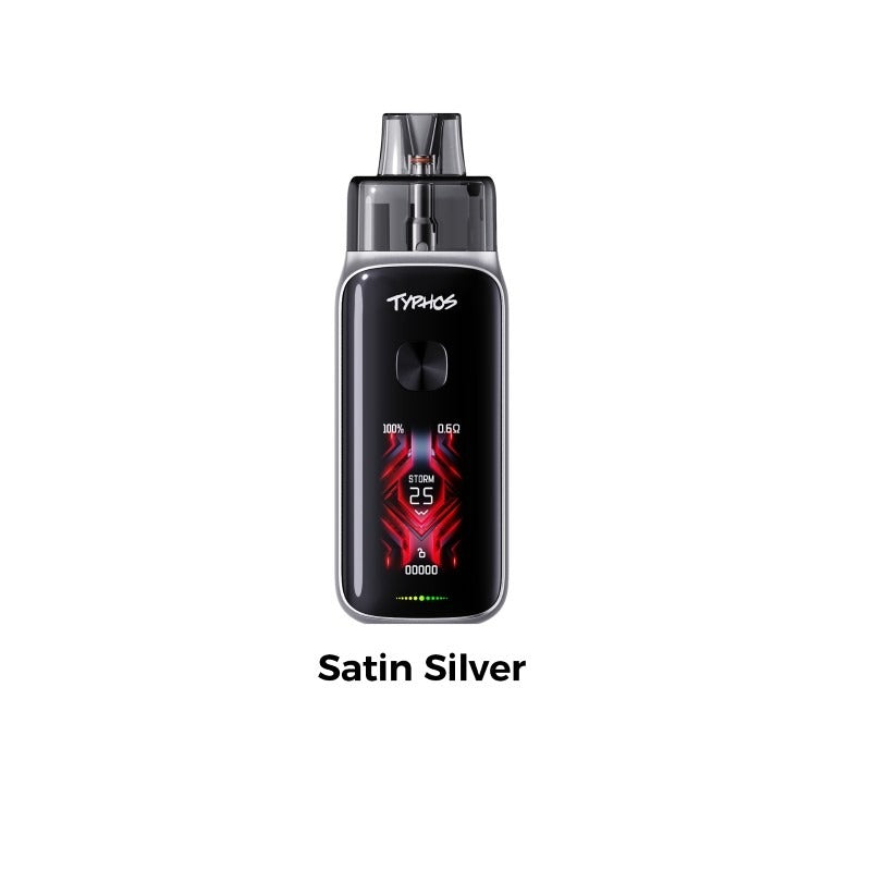 satin silver uwell typhos pro