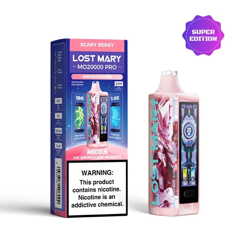 lost mary mo20000 pro super edition scary berry