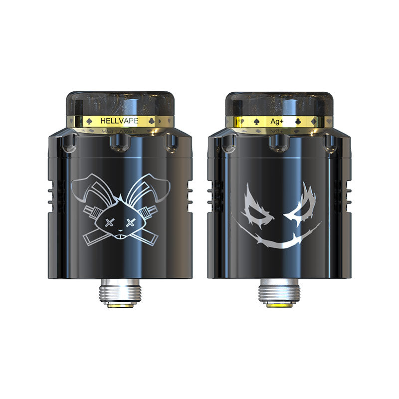 shiny black hellvape dead rabbit 3 rda joker edition