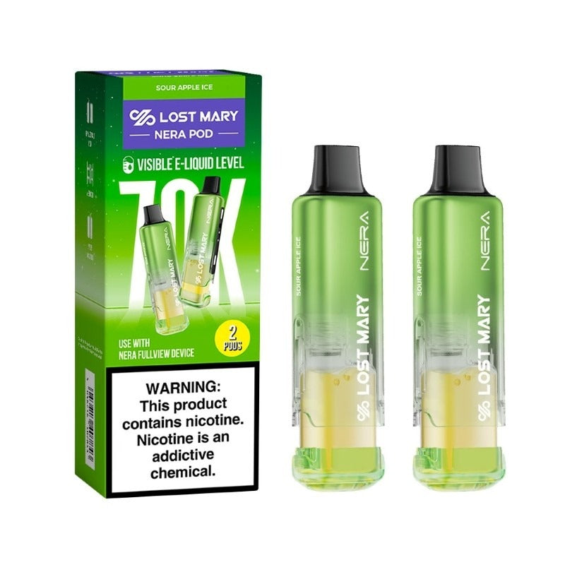sour apple ice lost mary nera fullview pod