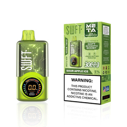 swft meta 30000 sour apple ice