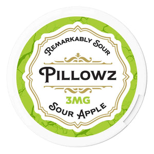 Pillowz TFN Sour Apple Nicotine Pouches (20 Pouches/Can)