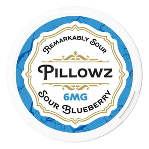 Pillowz TFN Sour Blueberry Nicotine Pouches (20 Pouches/Can)