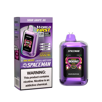 spaceman nebula 25k plus sour grape bg