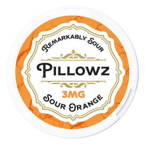 Pillowz TFN Sour Orange Nicotine Pouches (20 Pouches/Can)