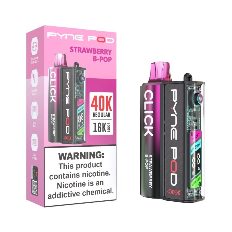 strawberry b pop pyne pod click 40k