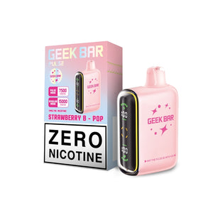 geek bar pulse zero nicotine strawberry blow pop