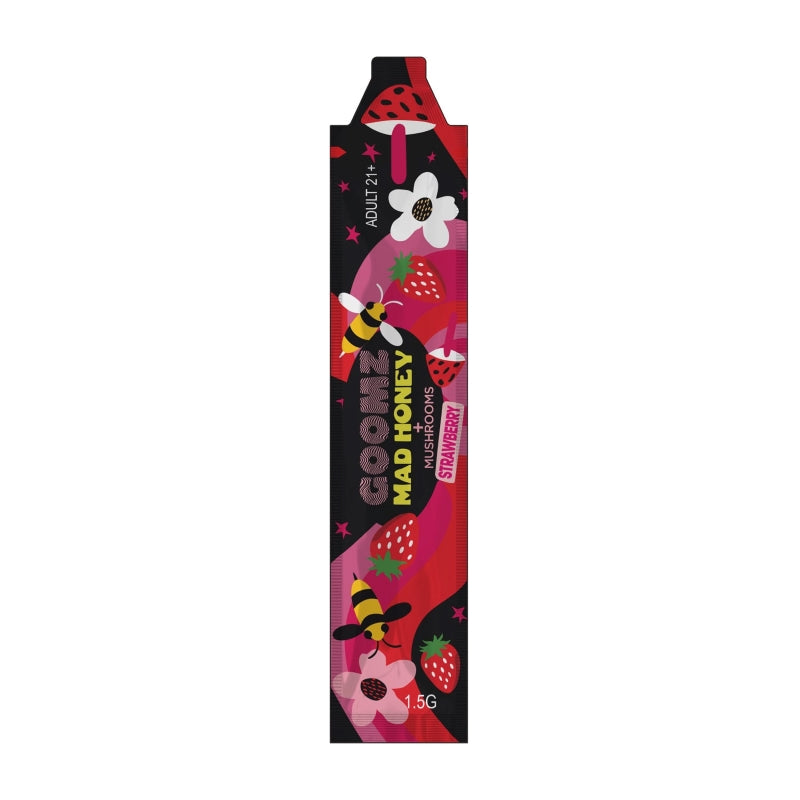 goomz mad honey + mushrooms stick strawberry 