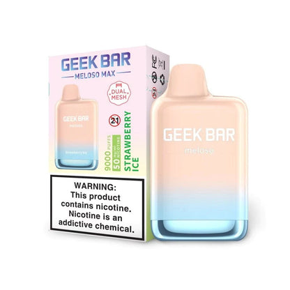 strawberry ice geek bar meloso max 9000