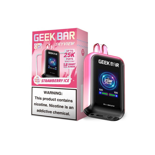 strawberry ice geek bar skyview