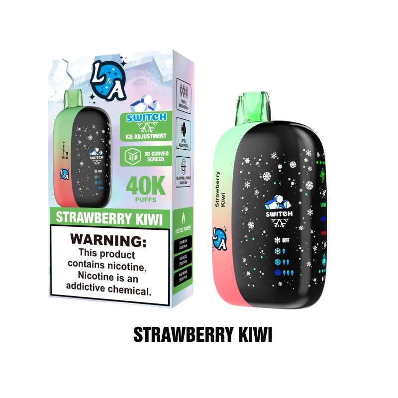 l&a switch 40k ice control strawberry kiwi