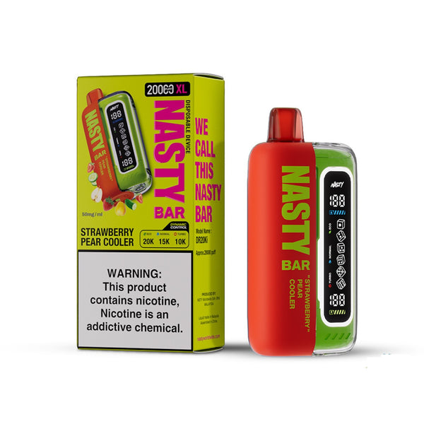 strawberry pear cooler nasty bar xl 20000