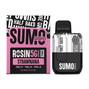 Half Bakd Sumo Rosin Blend Disposable Vape Kit 5G