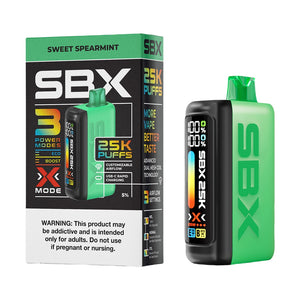 SBX 25K Disposable Vape 1000mAh