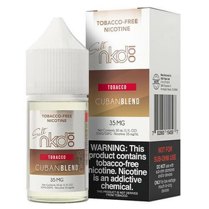 Naked Tobacco Free Nicotine Salt Series Cuban Blend E-juice 30ml