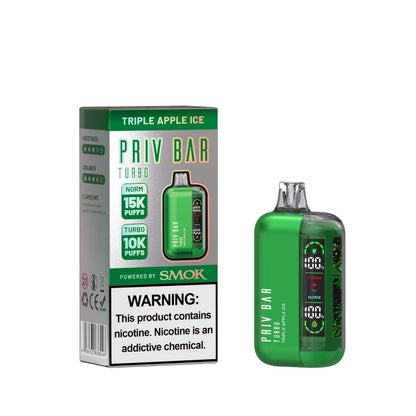 SMOK Priv Bar Turbo 15000 Disposable Vape 16ml