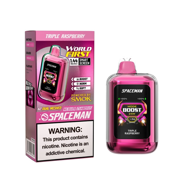 spaceman nebula 25k plus triple raspberry