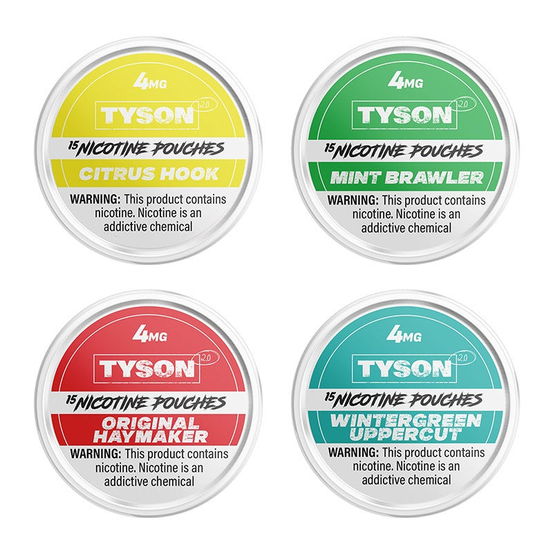 tyson 2 nicotine pouches