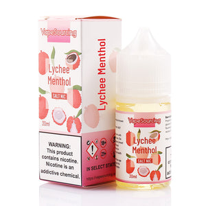 50mg vapesourcing salt series lychee menthol e-juice 30ml