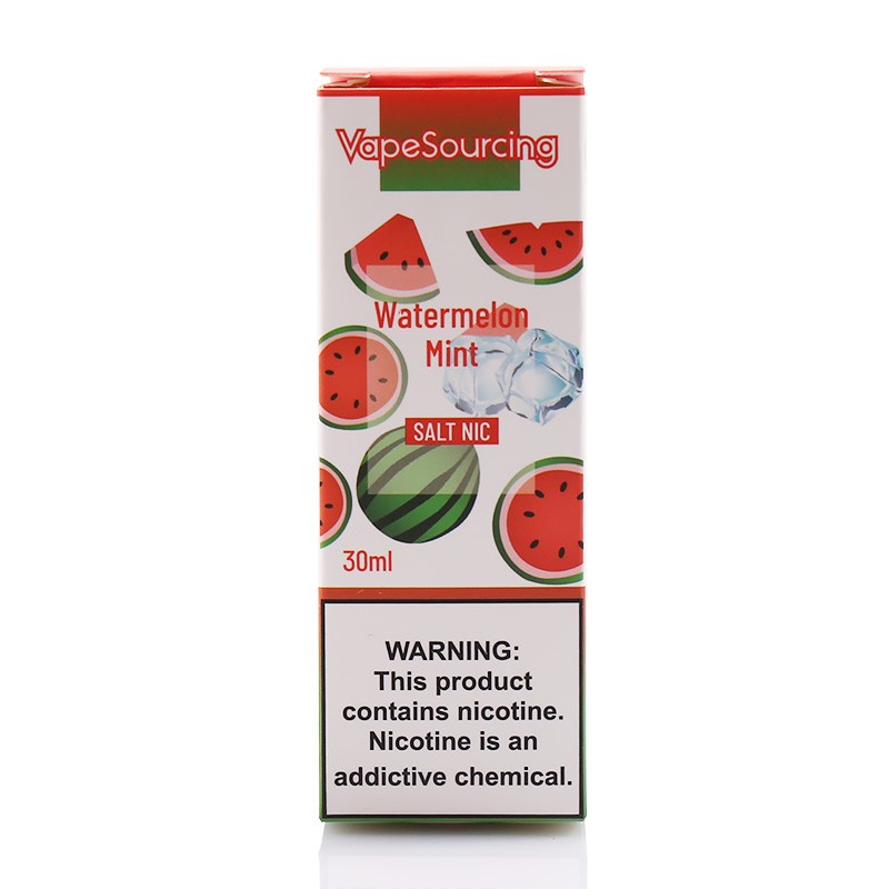 vapesourcing salt series watermelon mint e-juice 30ml