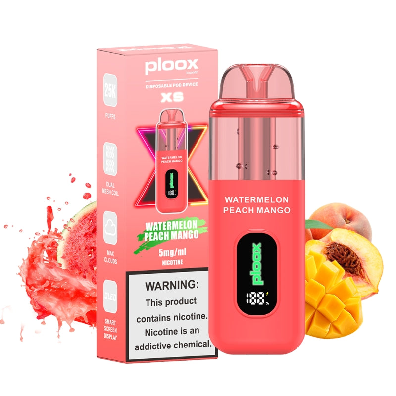 watermelon peach mango ploox xs 25k
