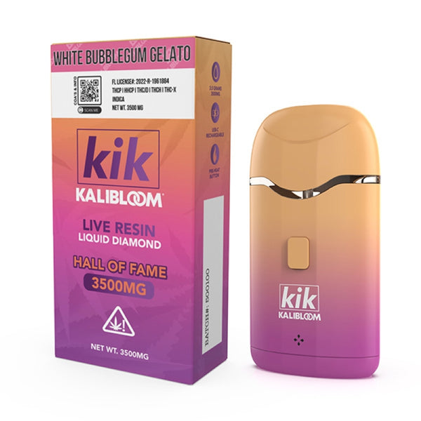white bubblegum gelato kalibloom kik hall of fame